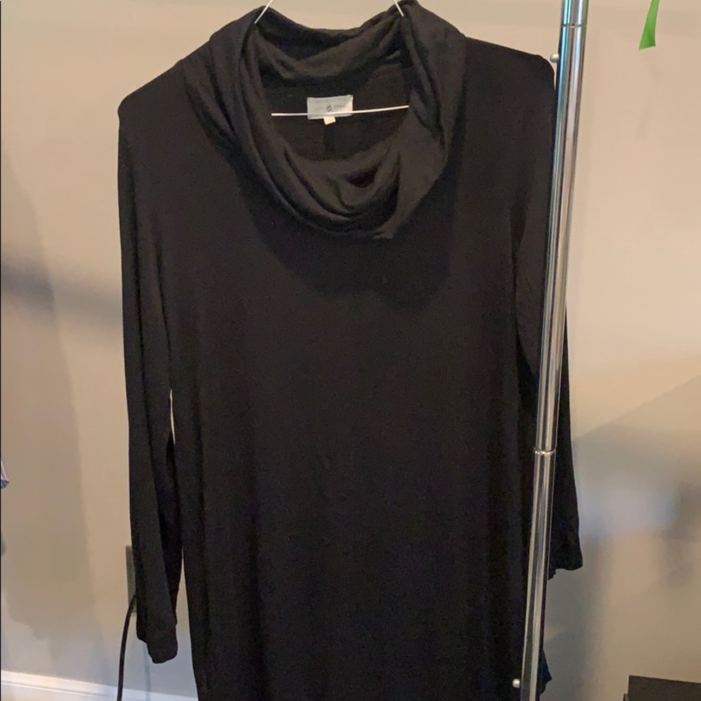 Lou and Grey cowl neck signature soft tunic dress